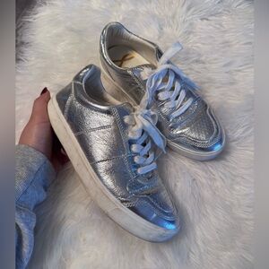 Sam Edelman Silver Sneakers